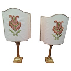 Pair of Venation Table Lamps