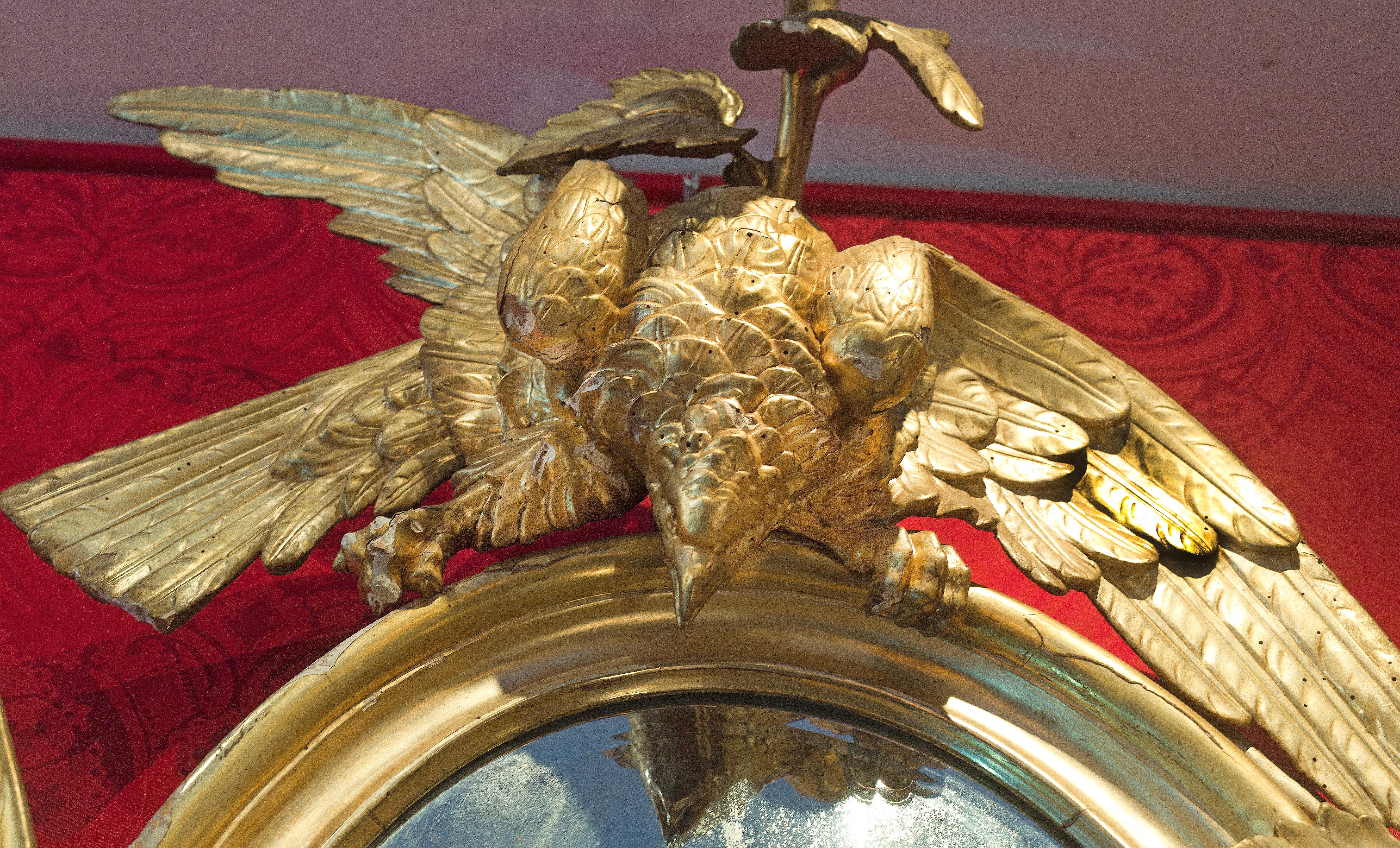 Paar venezianische Rokoko-Spiegel und Konsolen mit Drachen und Vögeln aus dem 18. und 19 im Angebot 9