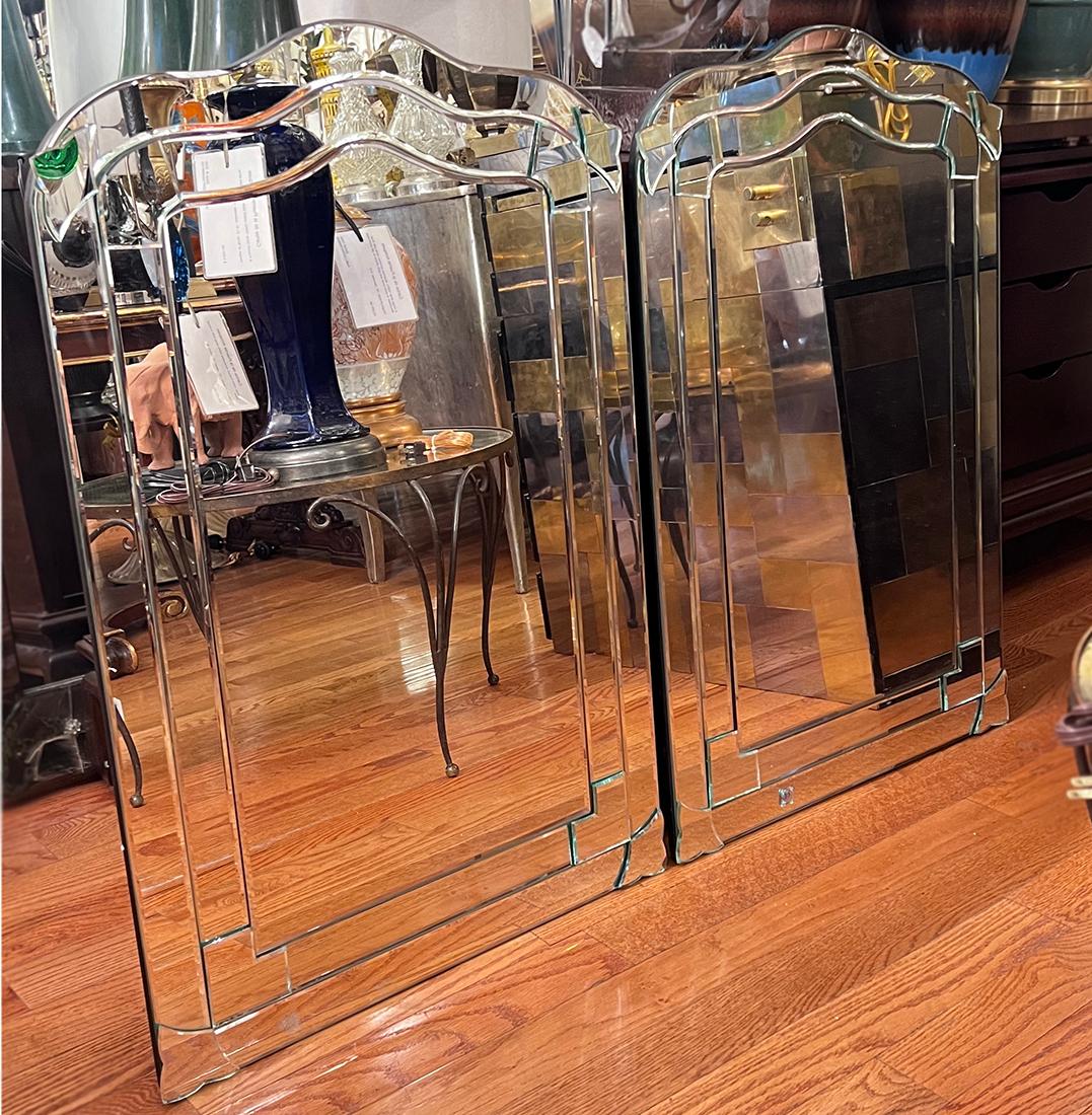 Pair of Venetian Mirrors, Sold Individually For Sale 1