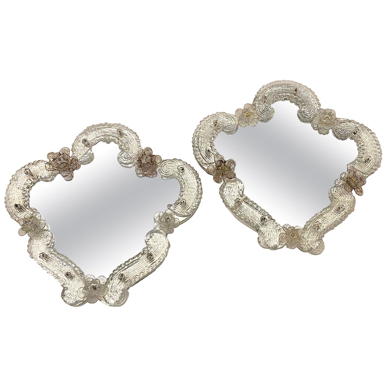 Set of Venetian Mirrors, Sold Individually In Good Condition For Sale In New York, NY