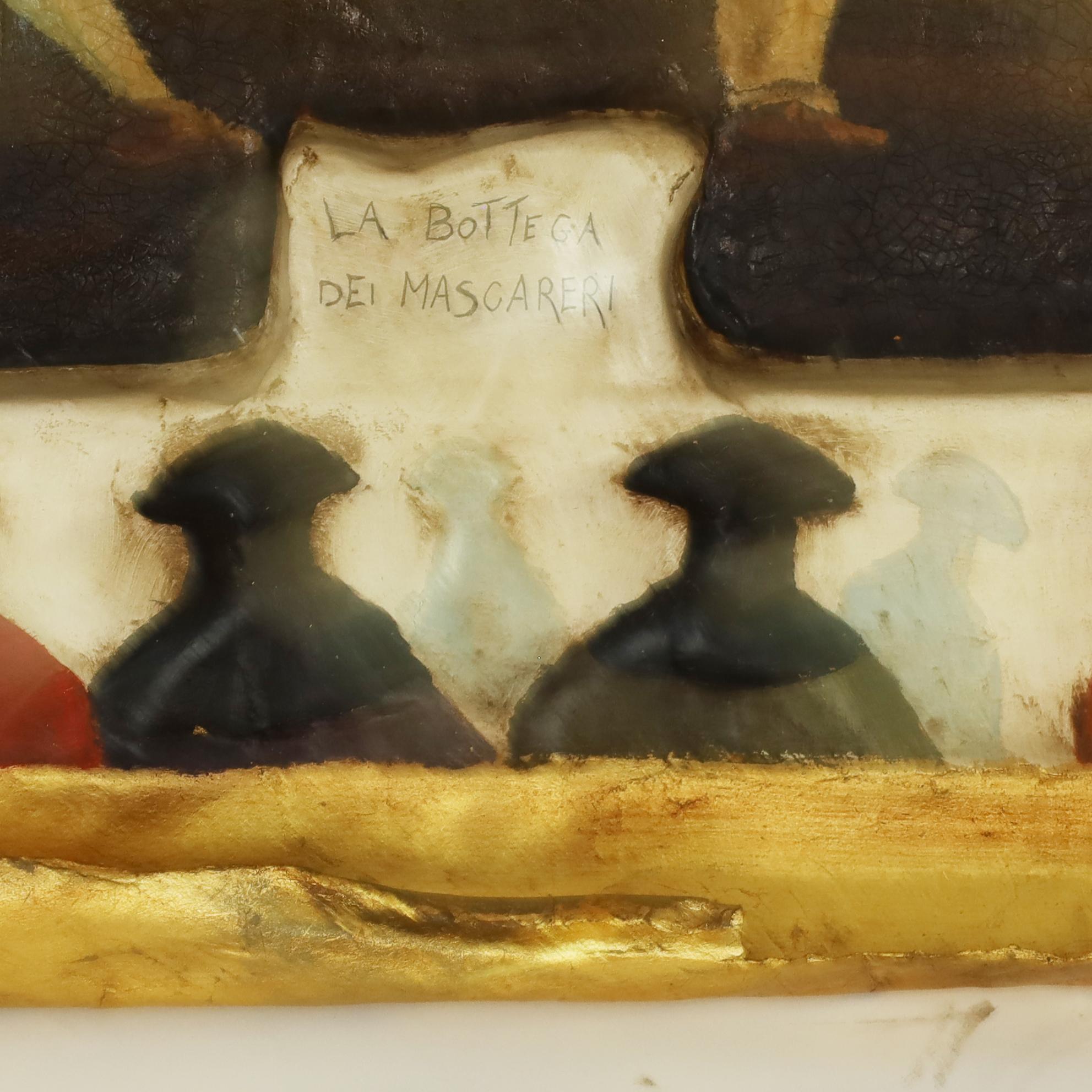 Paire de peintures à l'huile vénitiennes de Sergio Boldrin 1