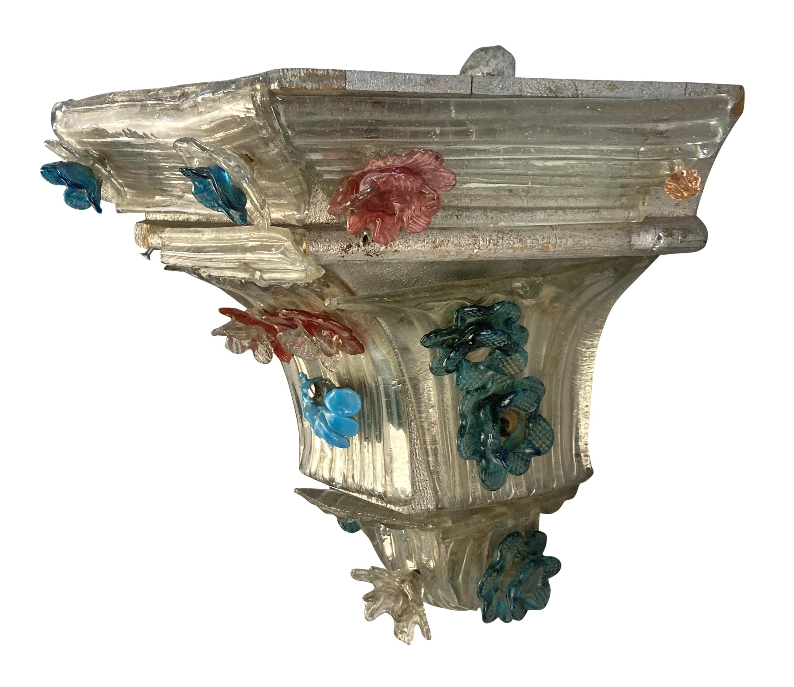 Pair Of Venetian Wall Brackets For Sale 1