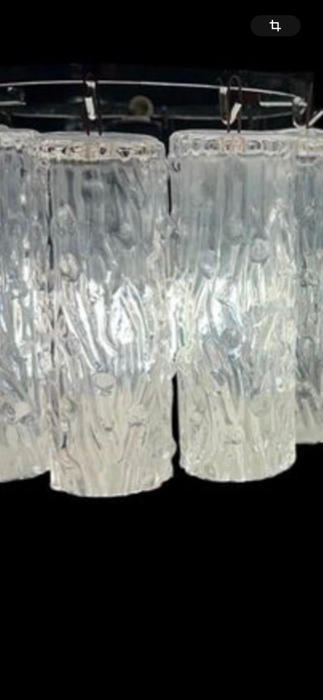 Pair of Venini Tronchi Sconces by Toni Zuccheri, 1970s In condizioni buone in vendita a La xara, VC