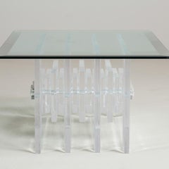 Pair of Verano designed Lucite Side Tables, 1970s