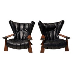 Pair of Verite Pacific Green Armchairs