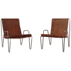 Vintage Pair of Verner Panton Bachelor Chairs