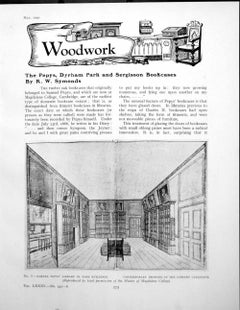 Pair of Very Important Samuel Pepys 1666 Large Library Bookcases After Original