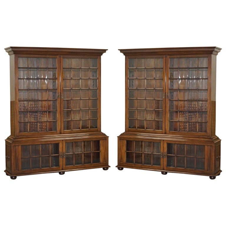 Pair Of Very Important Samuel Pepys, Library Style Bookcase