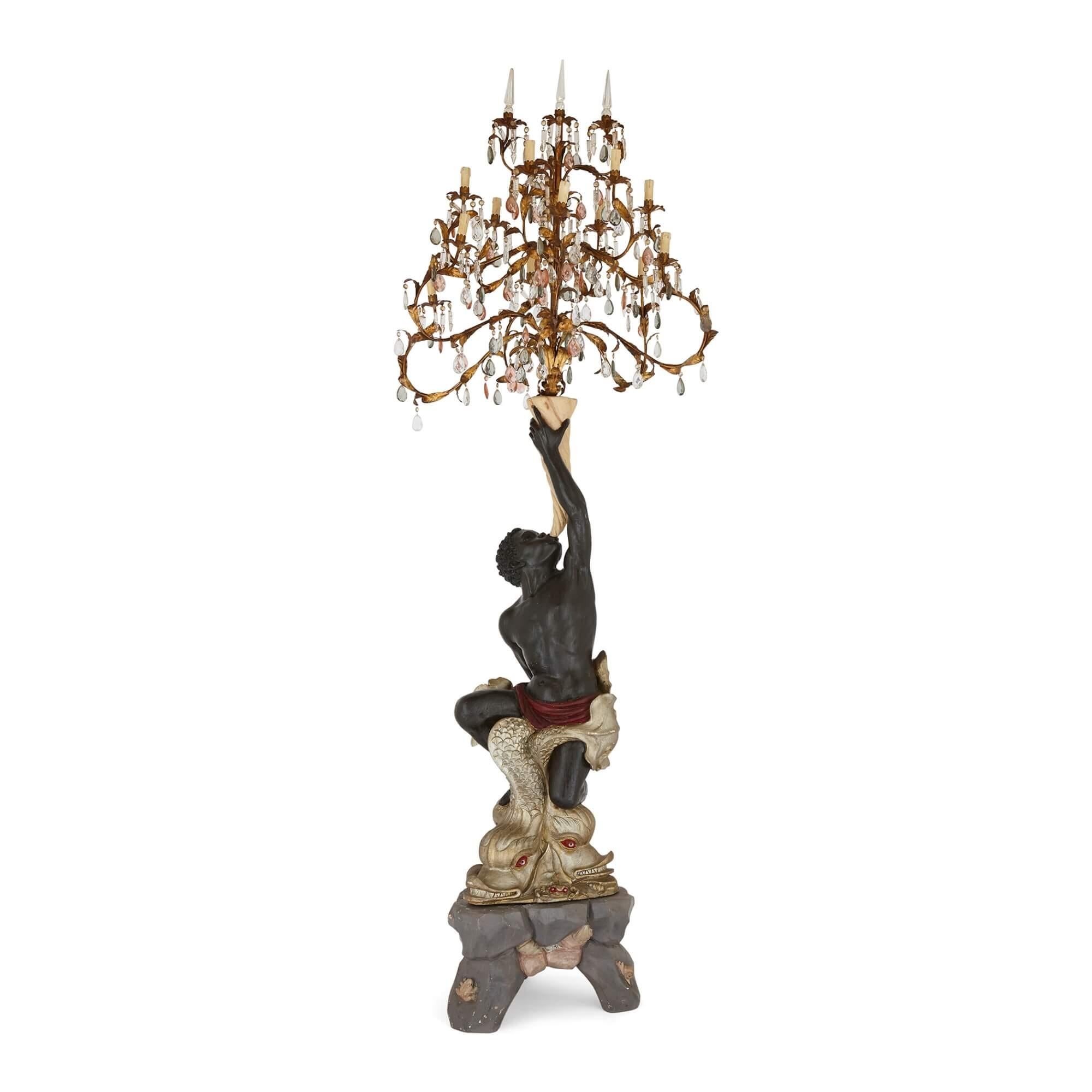 floor standing candelabra for sale