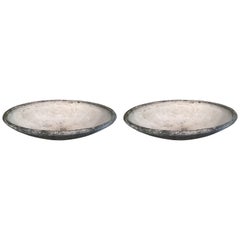 Vintage Pair of Very Large Willy Guhl Bowl Planters