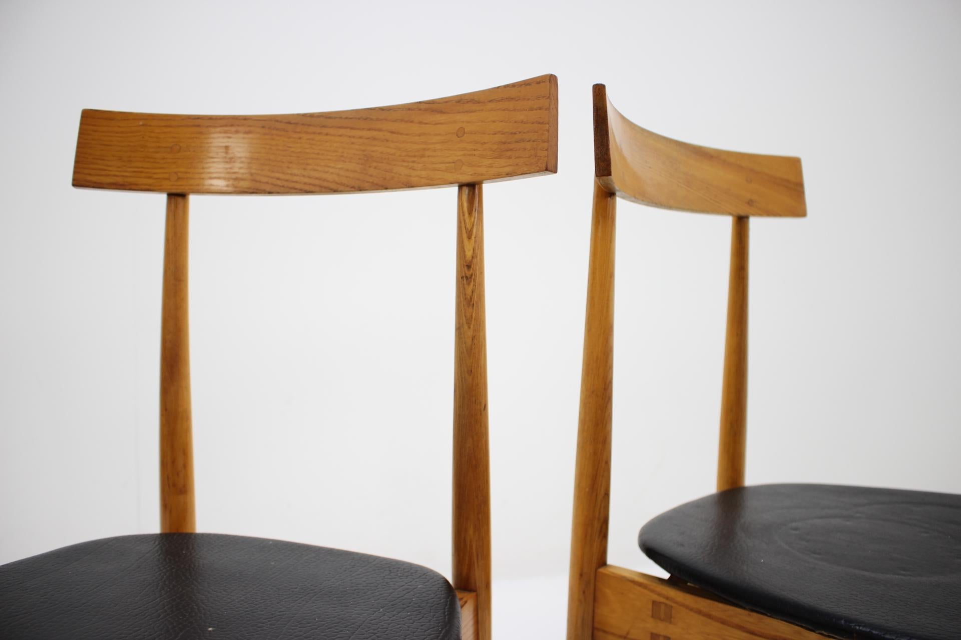 Pair of Very Rare Dining Chairs Alan Fuchs, ULUV, 1964 For Sale 1