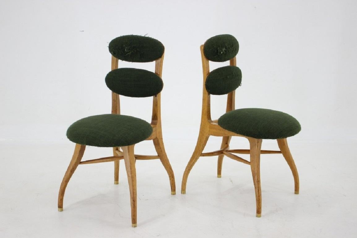 Pair of Very Rare Vilhelm Lauritzen Music Chair , Denmark For Sale 3