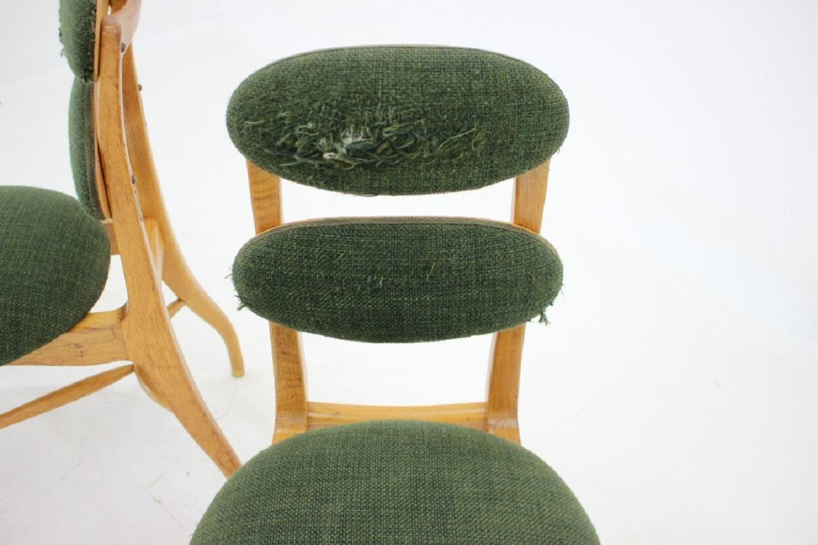 Pair of Very Rare Vilhelm Lauritzen Music Chair , Denmark For Sale 5