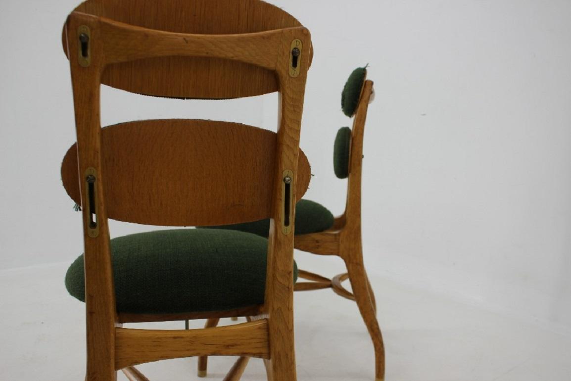 Pair of Very Rare Vilhelm Lauritzen Music Chair , Denmark For Sale 7