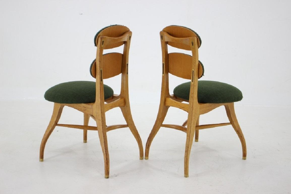 Pair of Very Rare Vilhelm Lauritzen Music Chair , Denmark For Sale 1