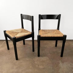 Pair of Vico Magistretti "Carimate" Chairs