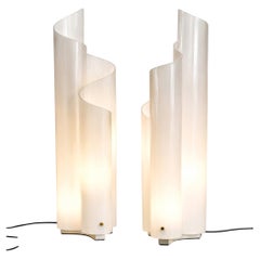 Paire de lampes de table Vico Magistretti 'Mezzachimera' pour Artemide, Italie, 1969