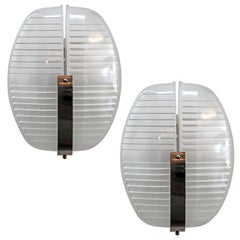 Pair of Vico Magistretti Wall Lights, 1960