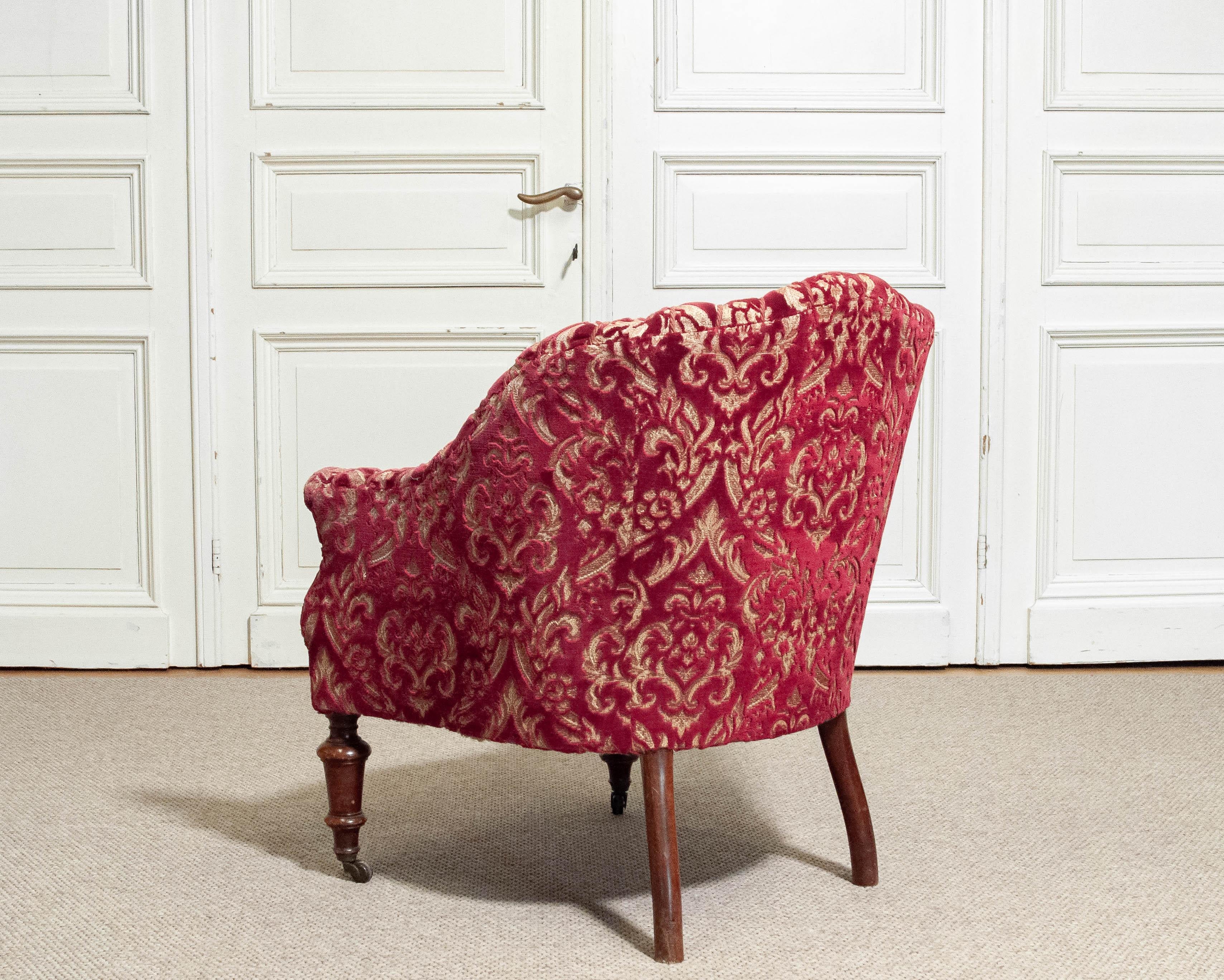 Pair of Victorian Armchairs, England, circa 1850s 14