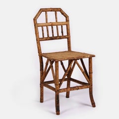 Pair of Victorian Bamboo Side Chairs