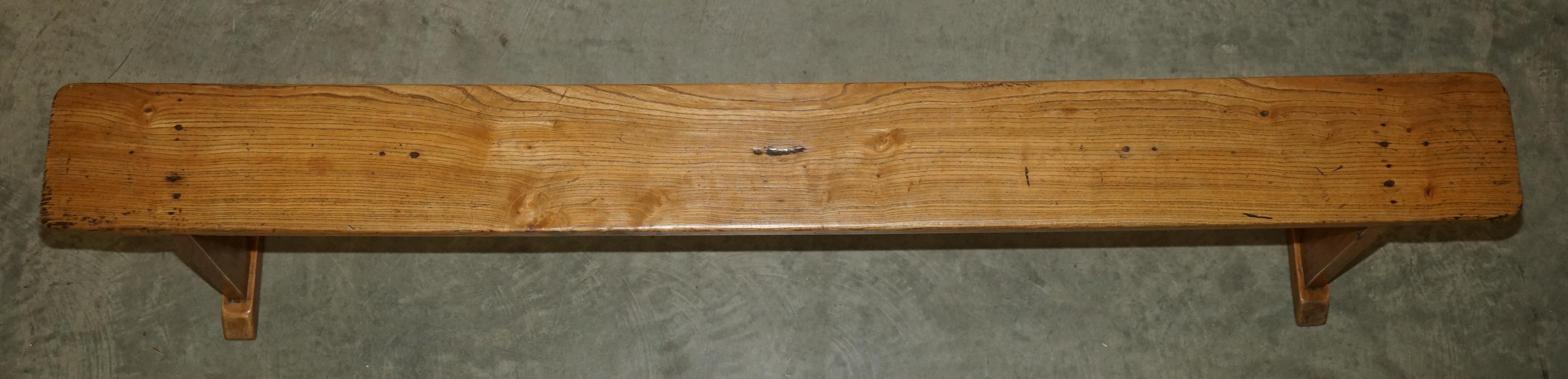 Paire de tables de salle à manger ViCtorian ENGLISH OAK ANTIQUE légèrement brûlé en vente 3