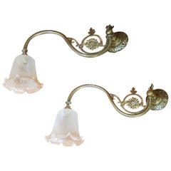 Antique Pair of Victorian Lamps