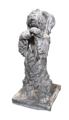 Paar viktorianische Lead Spaniels