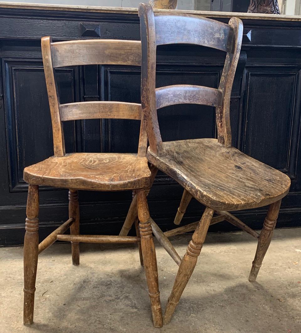 Hand-Crafted Pair of Victorian Oxford Chairs