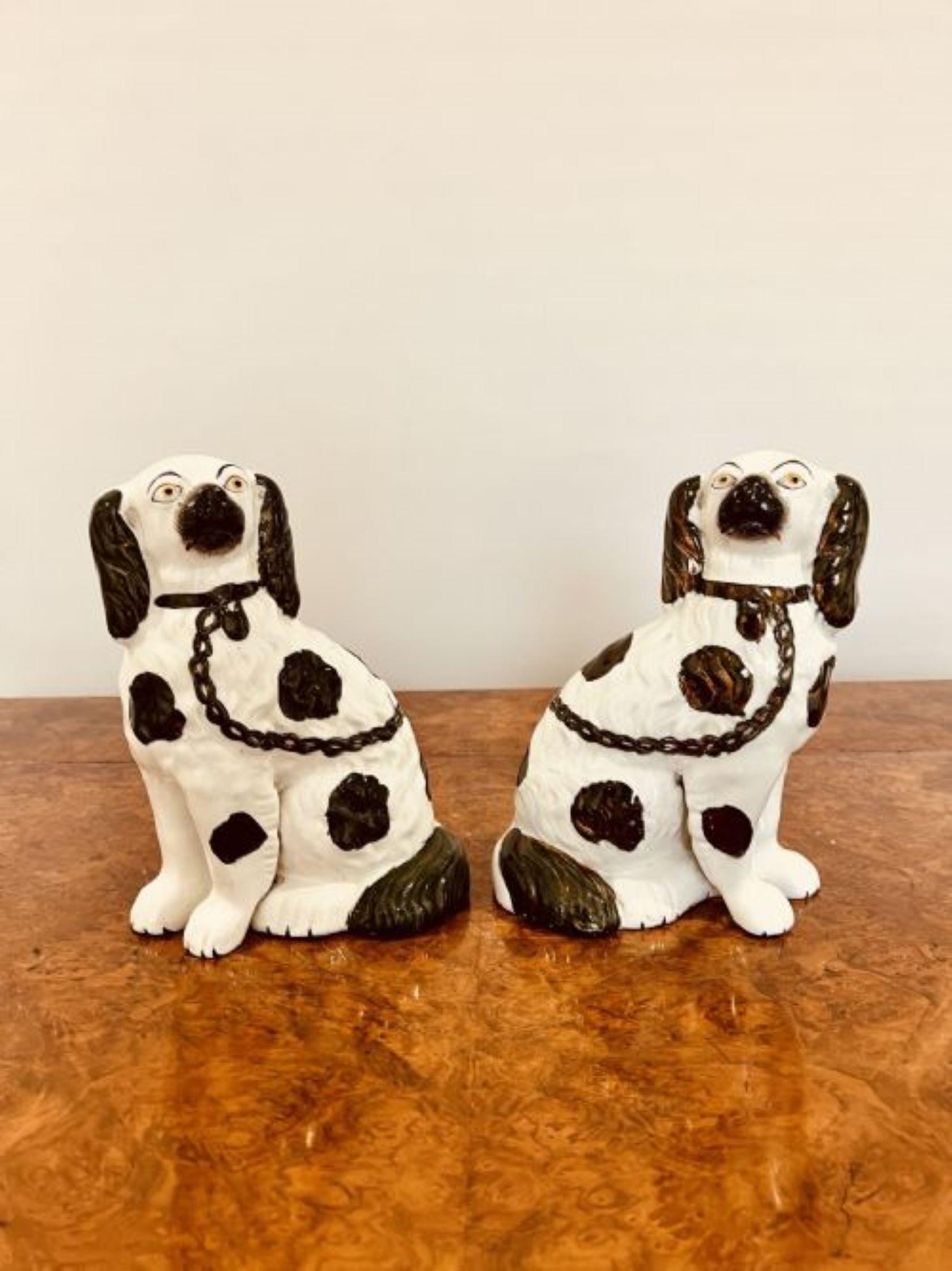 green staffordshire dogs