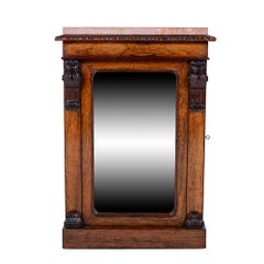 Pair of Victorian Rosewood Side Cabinets