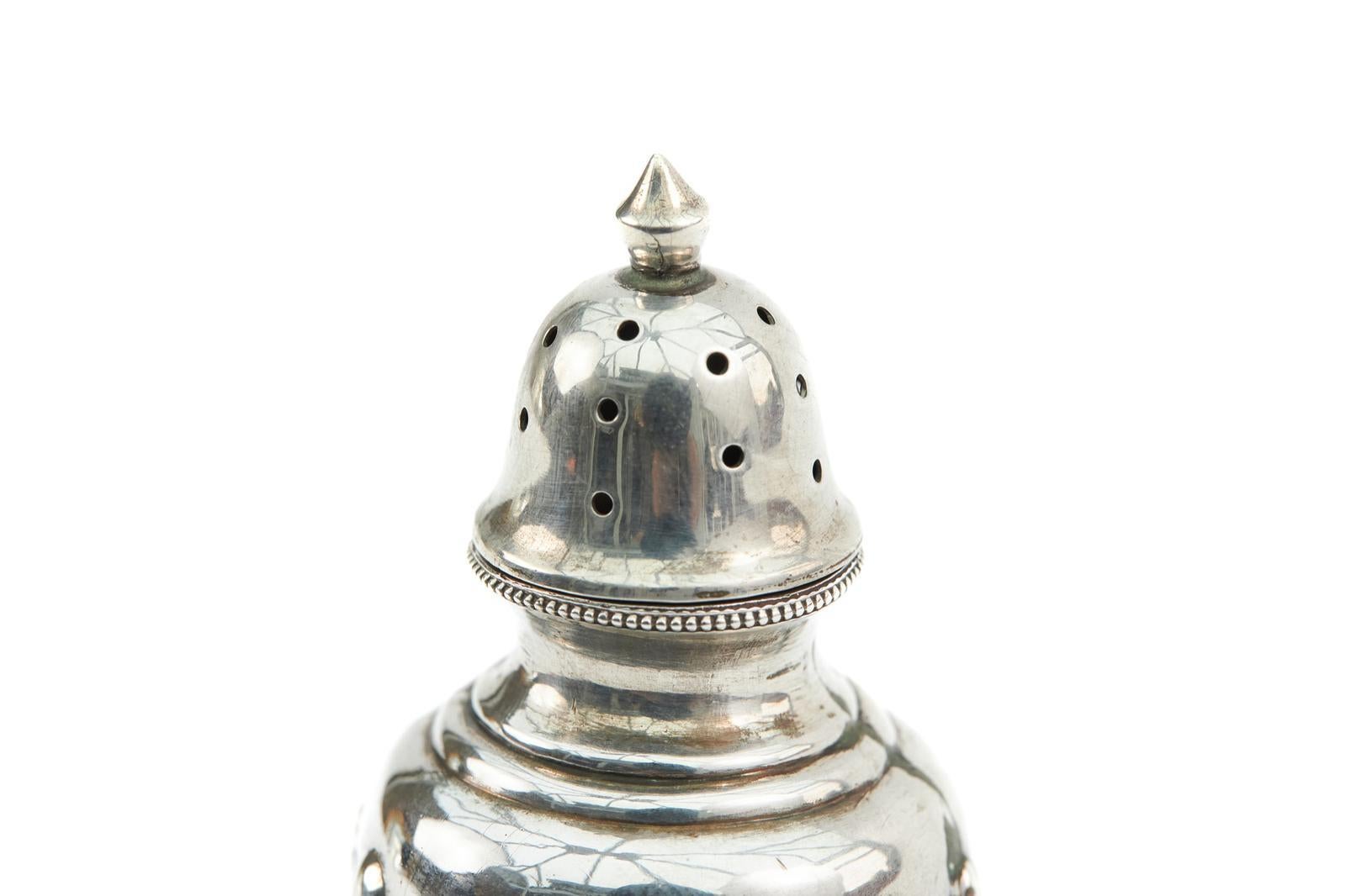 Pareja de peperetas victorianas de plata Victoriano temprano en venta