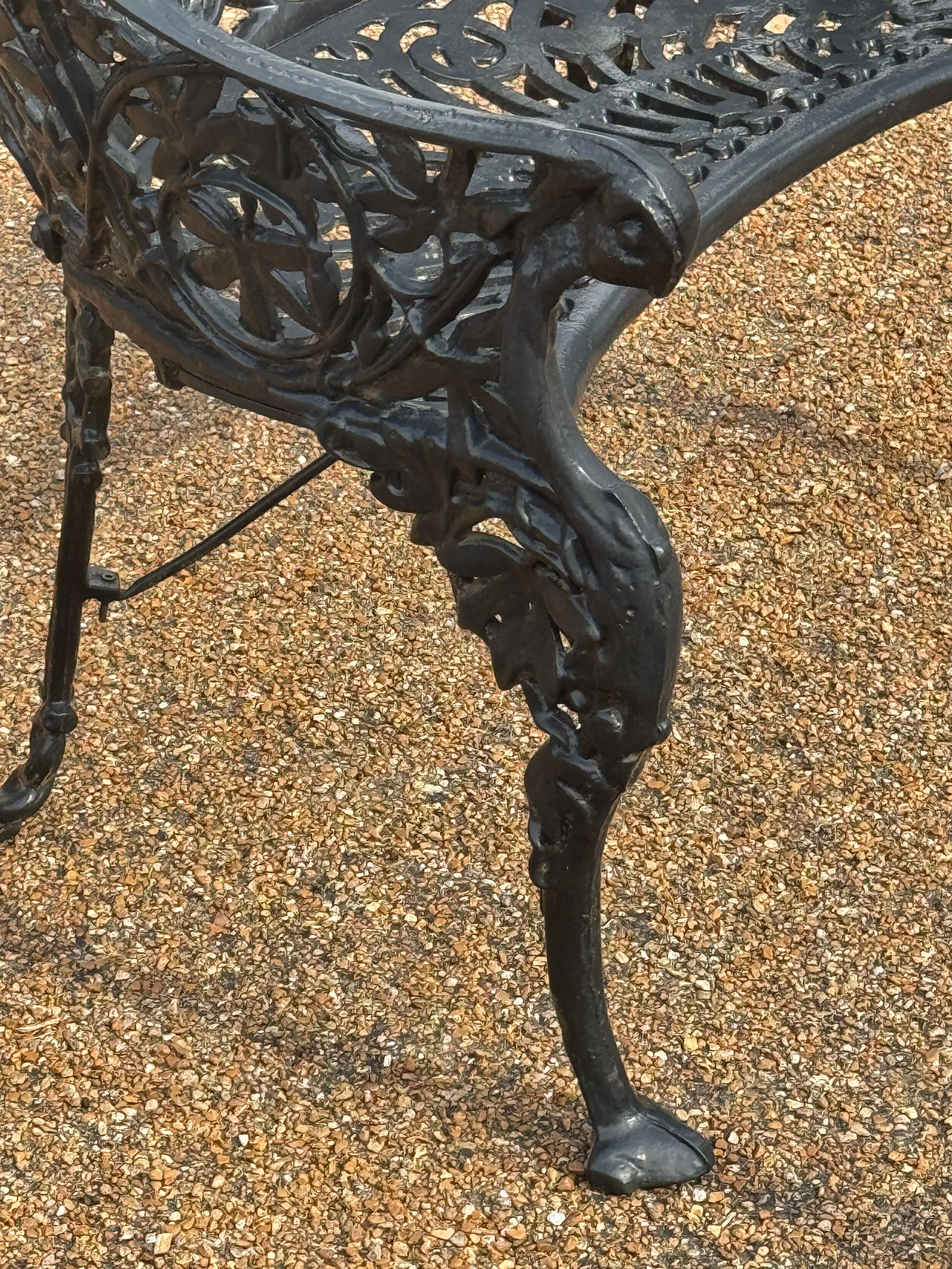 Pair of Victorian Style Cast Iron 