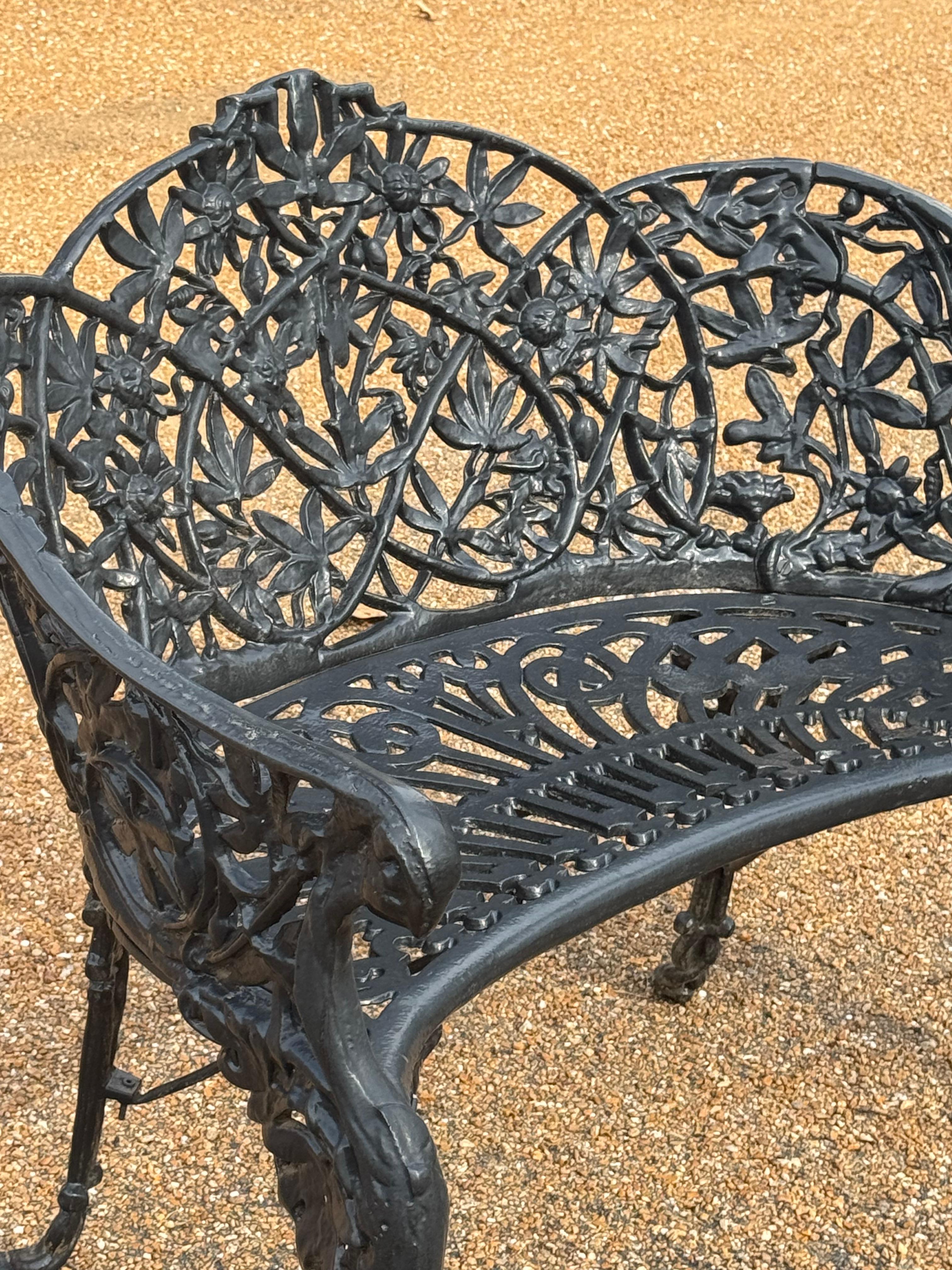 Pair of Victorian Style Cast Iron 