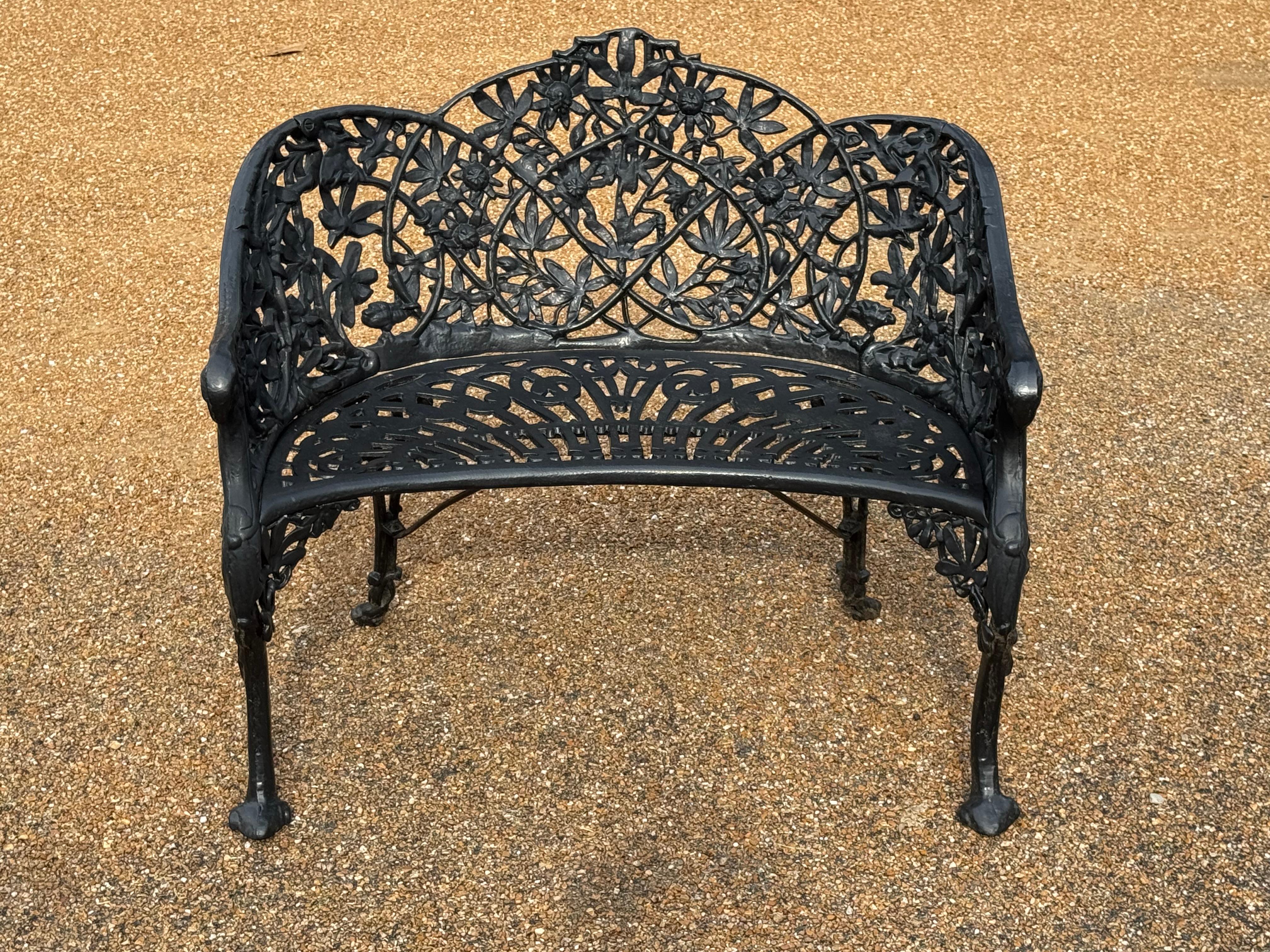 Pair of Victorian Style Cast Iron 