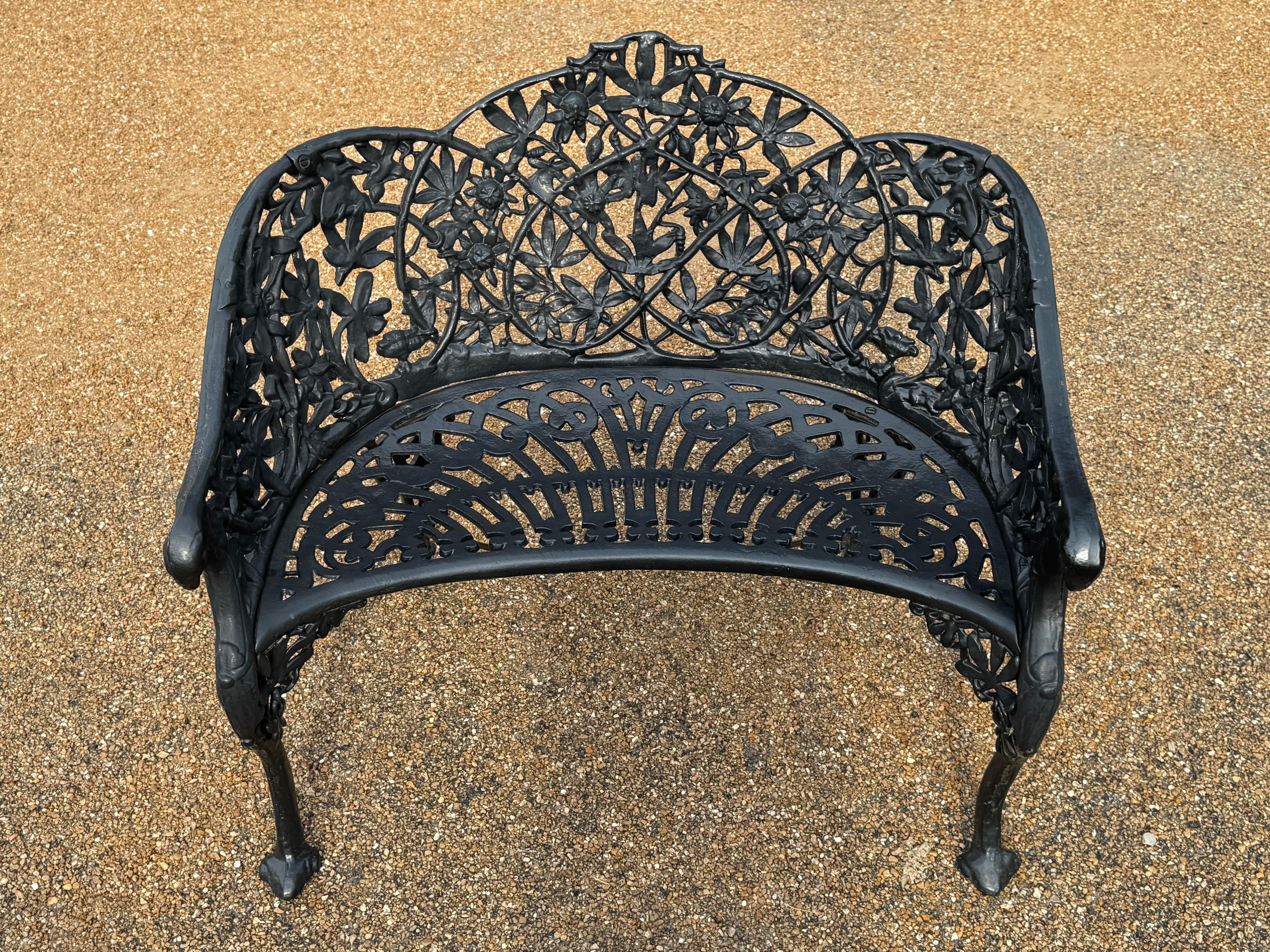 Pair of Victorian Style Cast Iron 