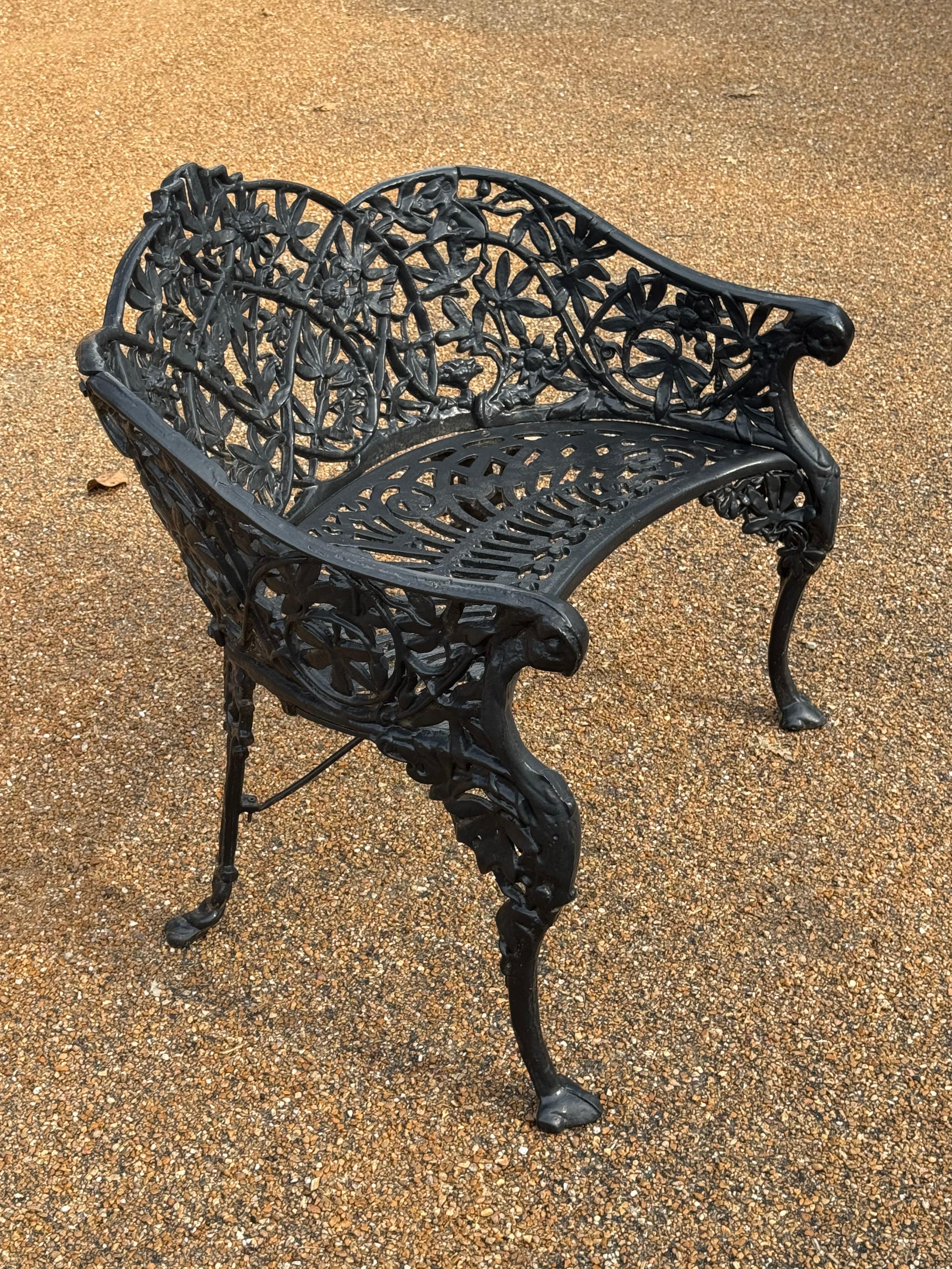 Pair of Victorian Style Cast Iron 