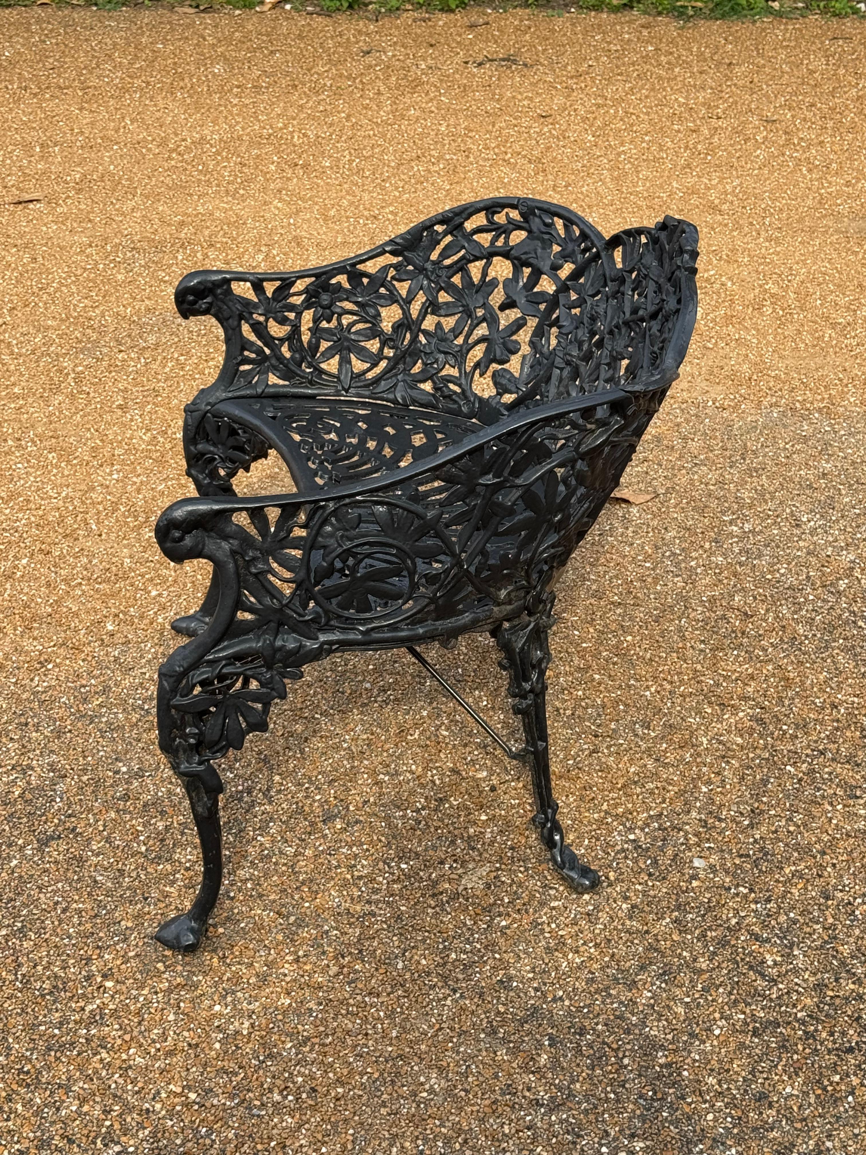 Pair of Victorian Style Cast Iron 