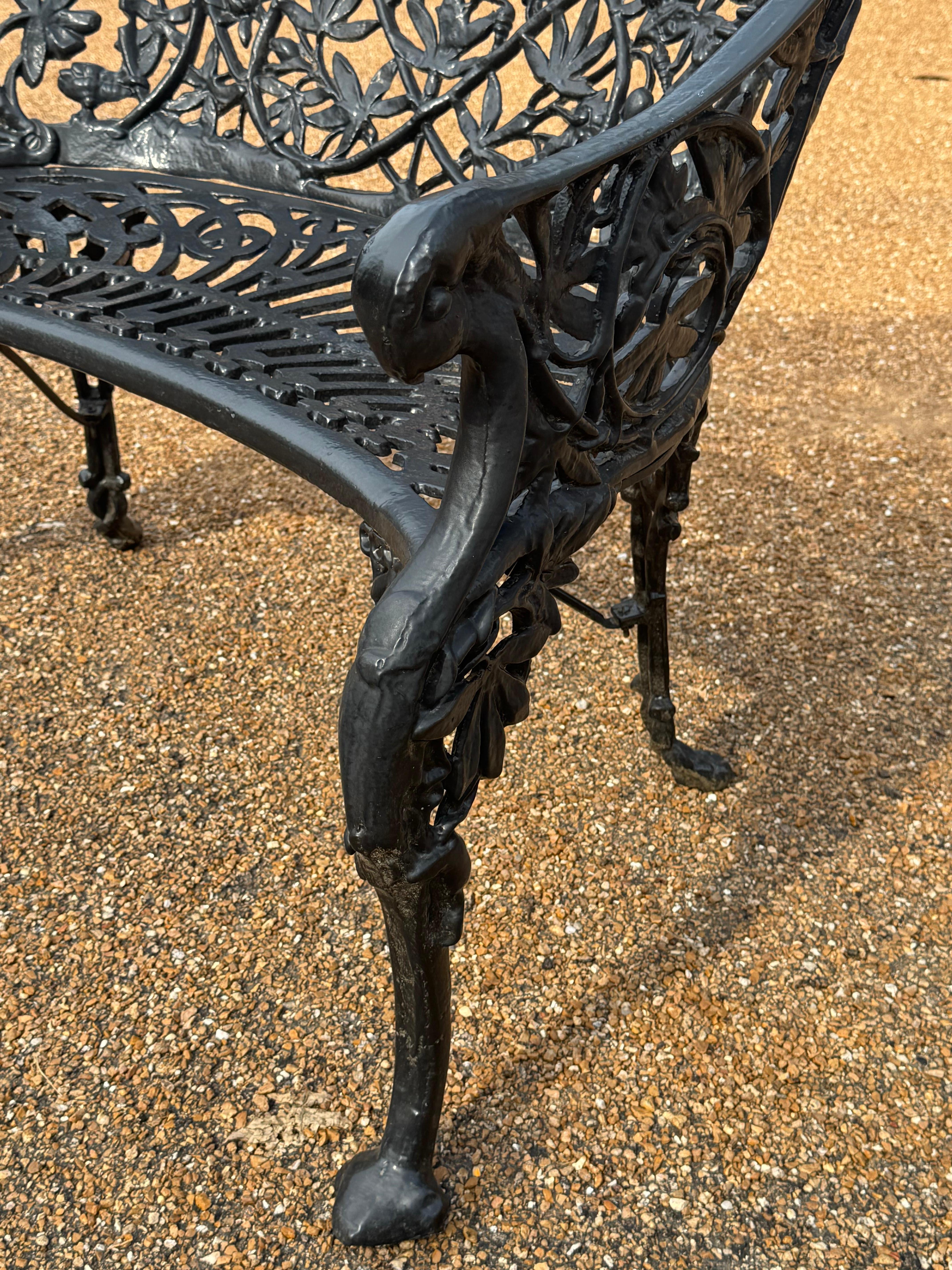 Pair of Victorian Style Cast Iron 