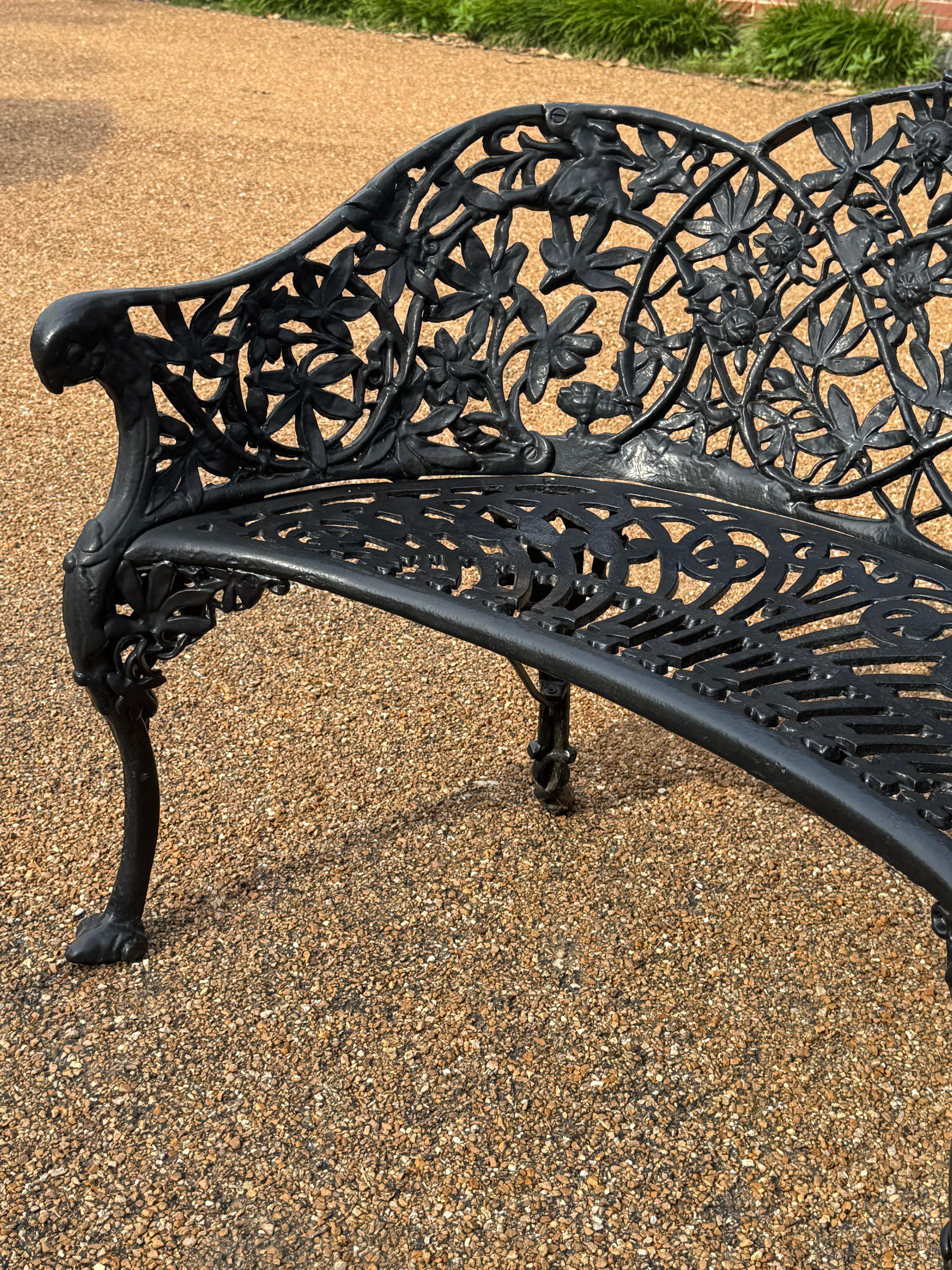 Pair of Victorian Style Cast Iron 
