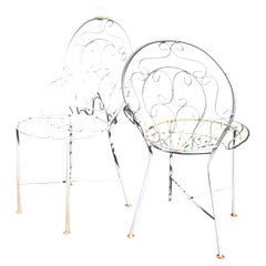 Pair of Victorian Style Outdoor Arm Chairs