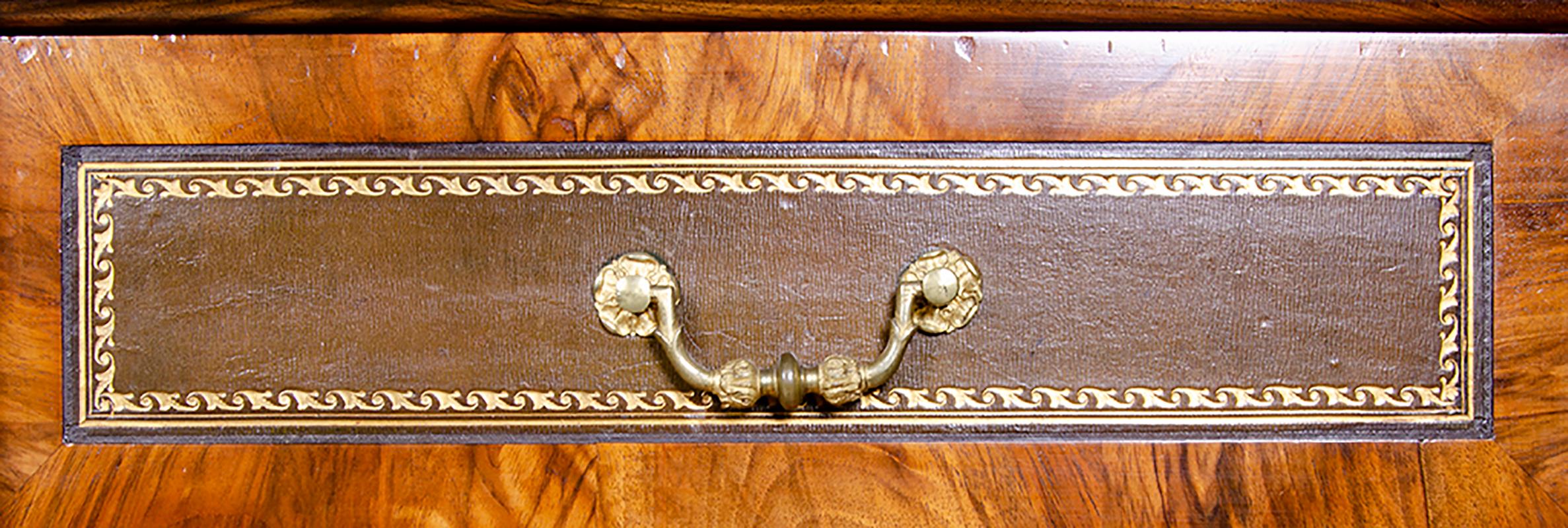 Pair of Victorian Walnut Wellington Chests For Sale 12