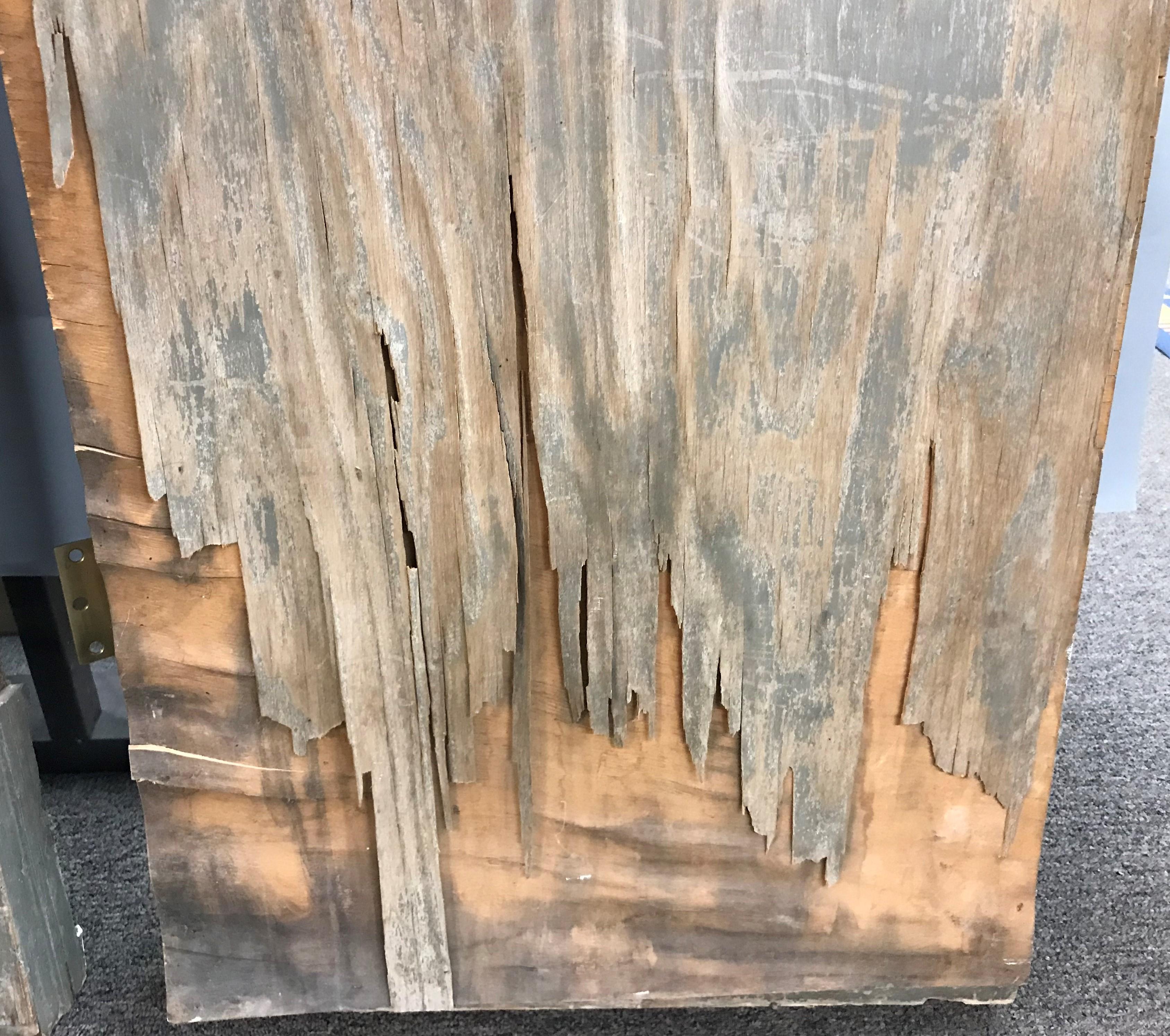 Pareja de puertas victorianas de madera para coches fúnebres o coches-corazón con travesaños de cristal en Bueno estado para la venta en Milford, NH