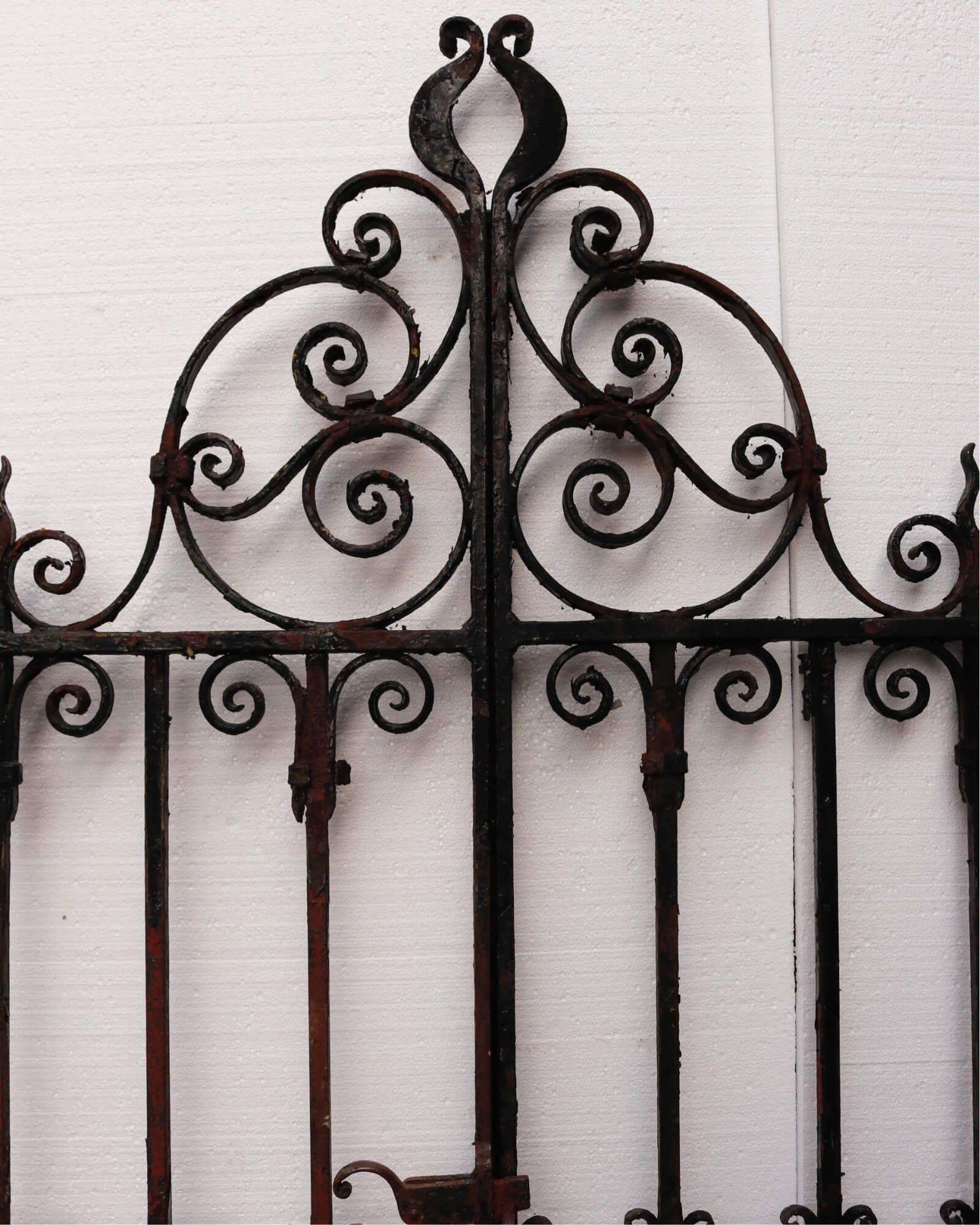 old style riveted gates