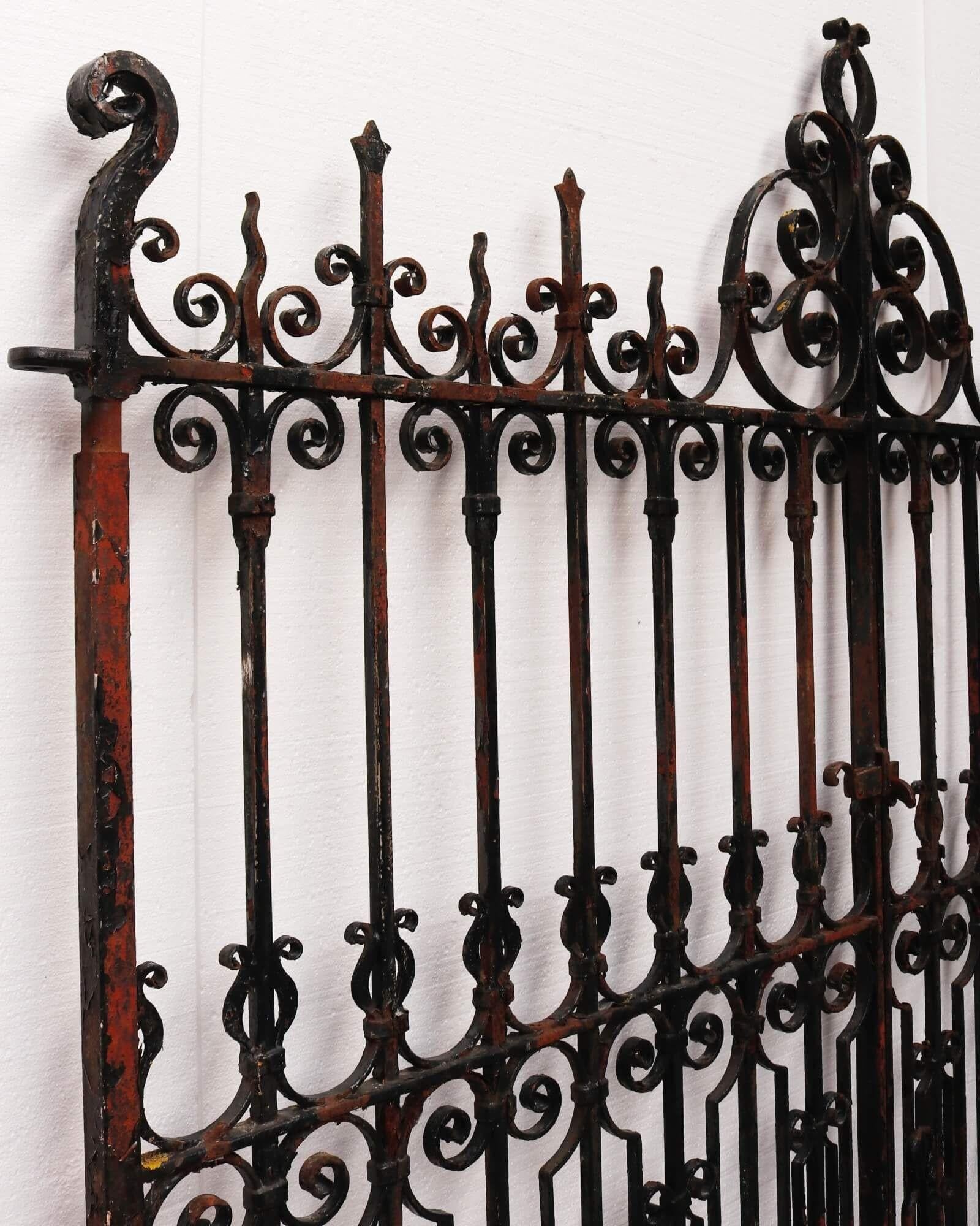 victorian wrought iron gates