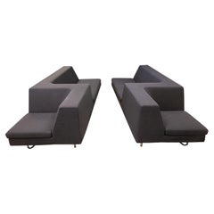 Pair of Victory Left and Right Hand Sofas by Cory Grosser for Frighetto Italian