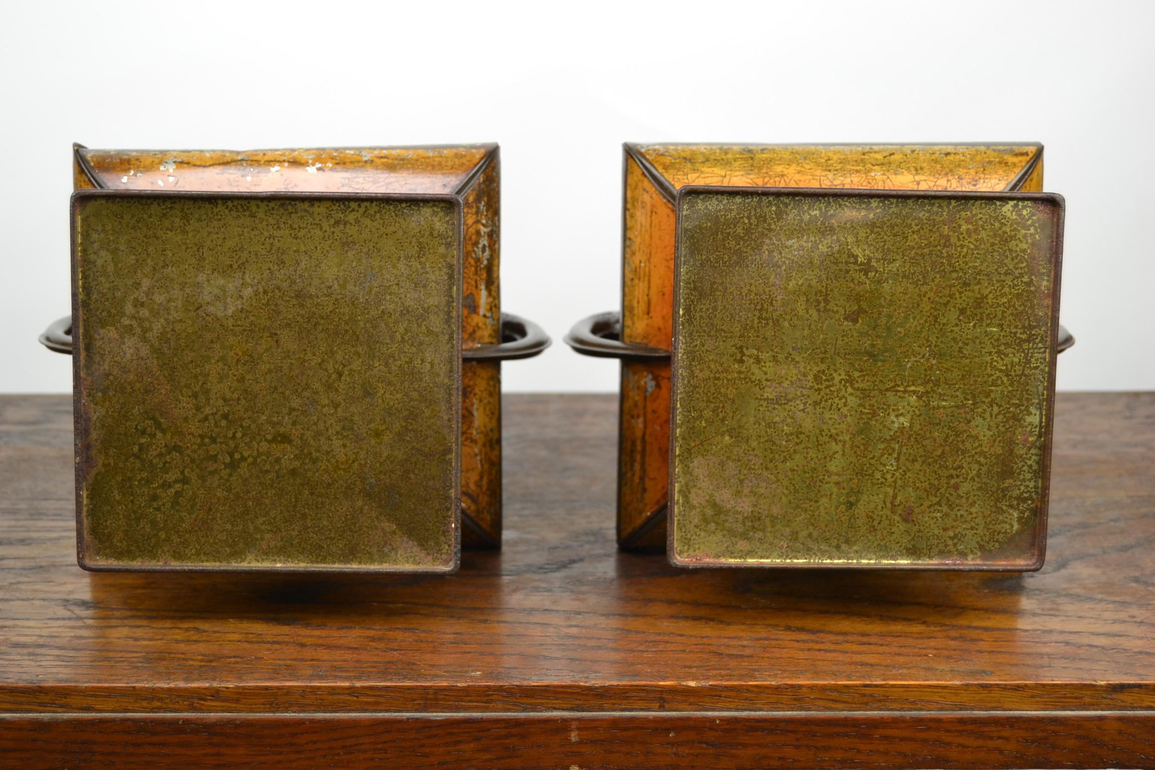 Paar von  Gummi Zinn Tinten Victory V., England, frühes 20. Jahrhundert im Angebot 2