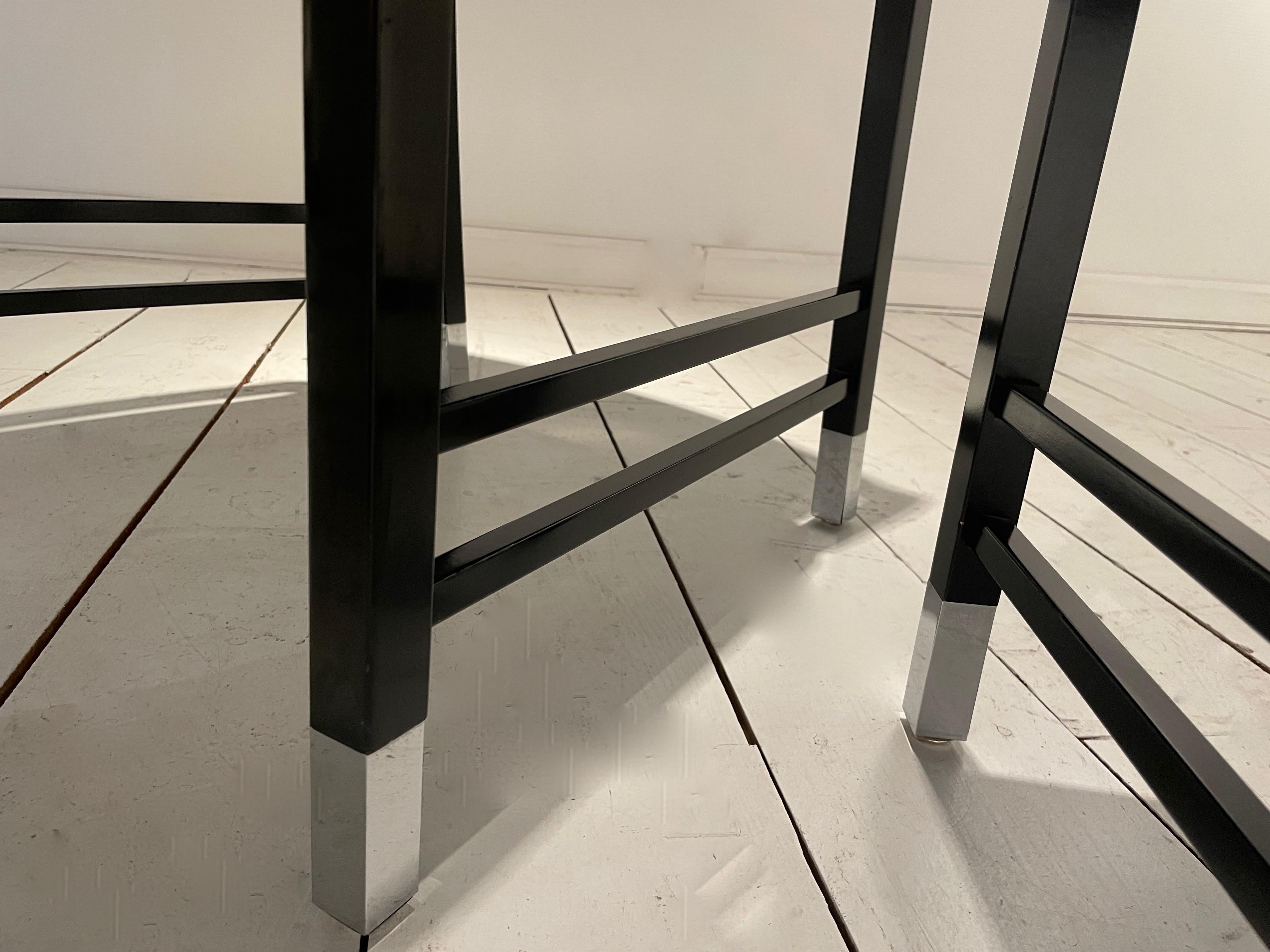 Pareja de Sillones de la Secesión de Viena Diseñados por Beranek para Thonet, Viena 1980. finales del siglo XX en venta