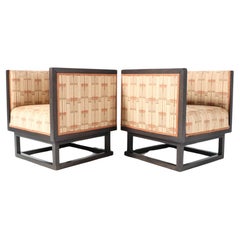 Pair of Vienna Secession Cabinet Chairs by Josef Hoffmann for Wittmann, 1903