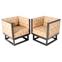 Antique Pair of Vienna Secession Cabinet Chairs by Josef Hoffmann for Wittmann, 1903