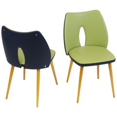 Pair of Viennese Cocktail Chairs from the 1950s
